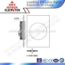 Botão de elevação / elevador com pate de aço inoxidável / BAS143